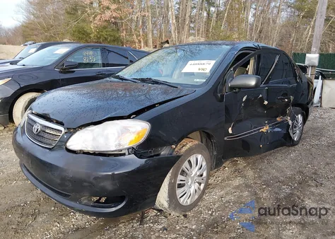 2007 Toyota Corolla Ce from USA, damaged, VIN 2T1BR32E77C750021